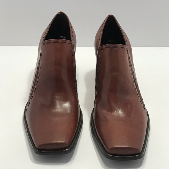 Artiva “Tala” Brown Leather Size 7M Booties - Picture 4 of 8